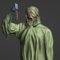 Ghost Face mask from Scream movie - Thumbnail 5