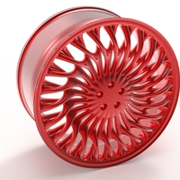 Small Wheel Rims  3D Printing 465784