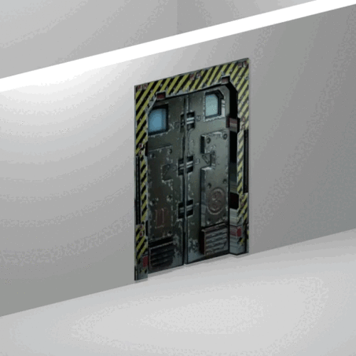 set-of-sci-fi-doors 3D Print 465886