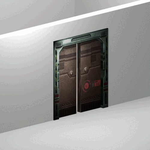 set-of-sci-fi-doors 3D Print 465887
