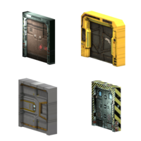 set-of-sci-fi-doors - Thumbnail 10