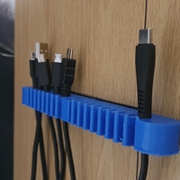 Small USB Cable organiser  3D Printing 465910