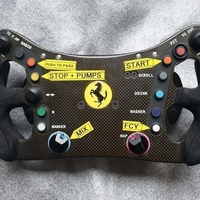 FERRARI 488 GT3 REPLICA STEERING WHEEL KNOB - Thumbnail 2