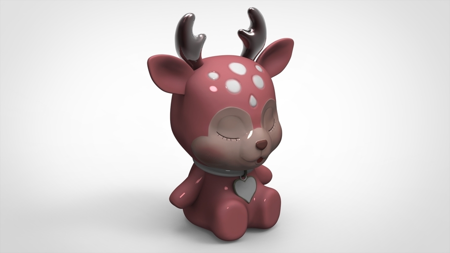 DEER CHRISTMAS 6 3D print model 3D Print 466070