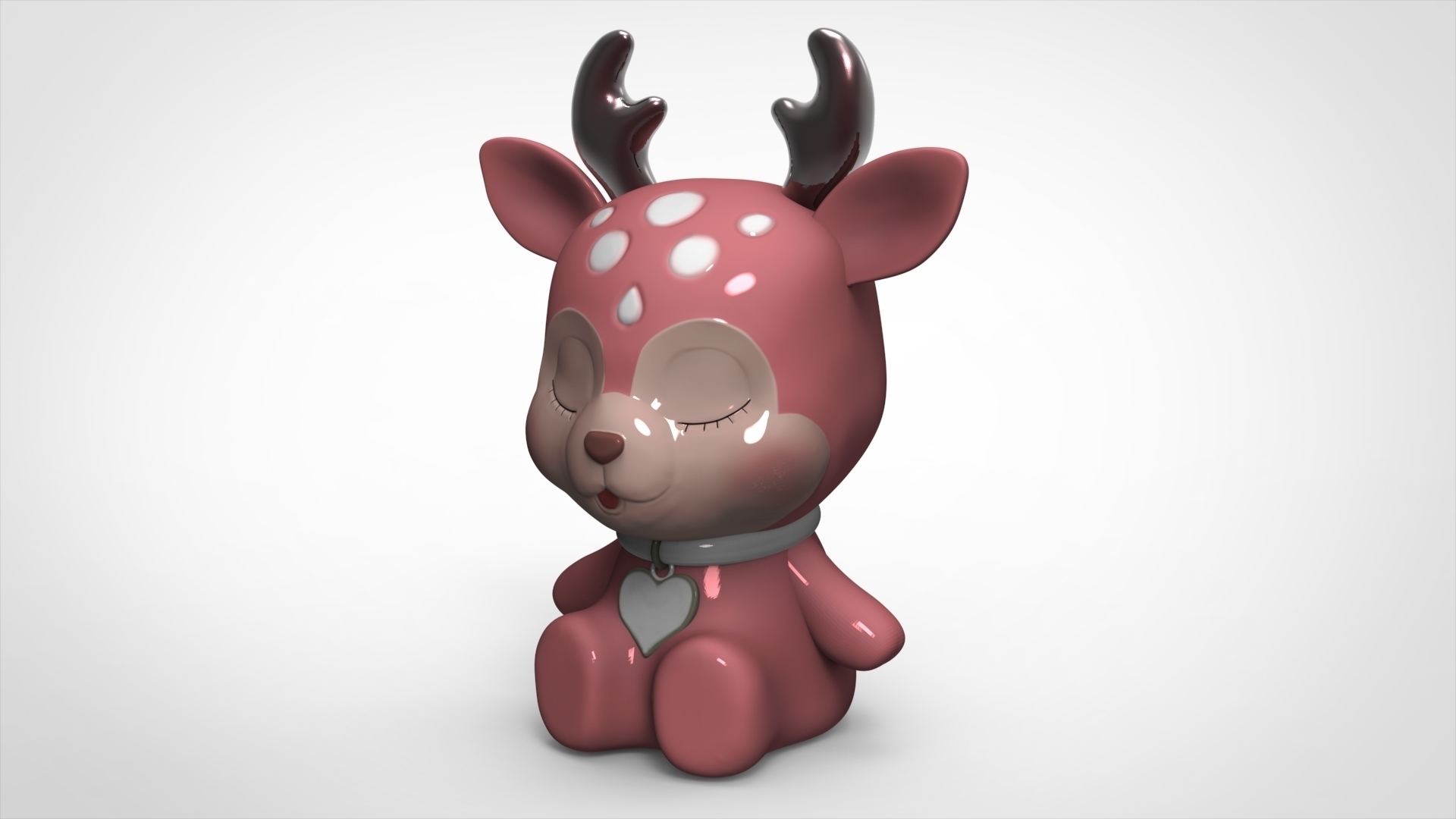 Deer for 3D printing by BIazzzer -- Fur Affinity [dot] net