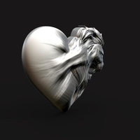 Lion heart pendant - Thumbnail 6