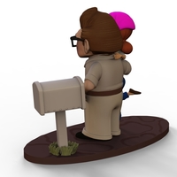 Carl and Ellie young 2 - Topcake for wedding - Thumbnail 5