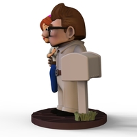 Carl and Ellie young 2 - Topcake for wedding - Thumbnail 9