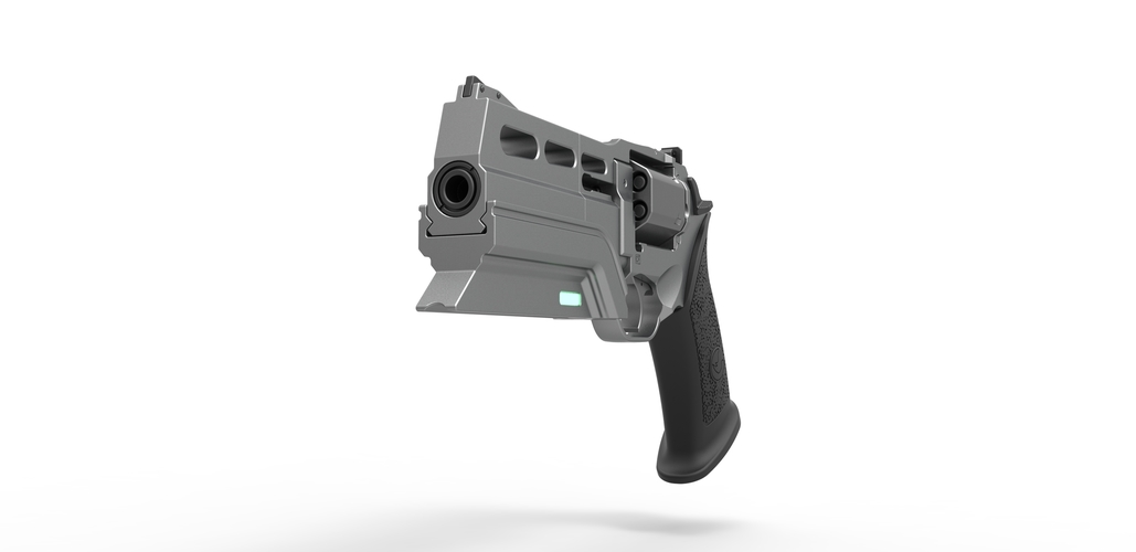 Revolver from the movie Total Recall 2012 3D Print 466143