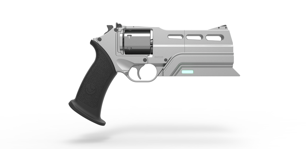 Revolver from the movie Total Recall 2012 3D Print 466151