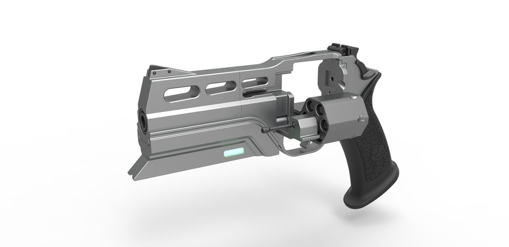 Revolver from the movie Total Recall 2012 3D Print 466152
