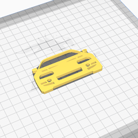 TOYOTA SUPRA KEYCHAIN - Thumbnail 2