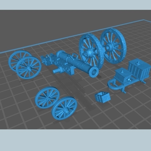 Cannons 3D Print 466188