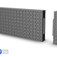 Brick wall modular system - Thumbnail 4