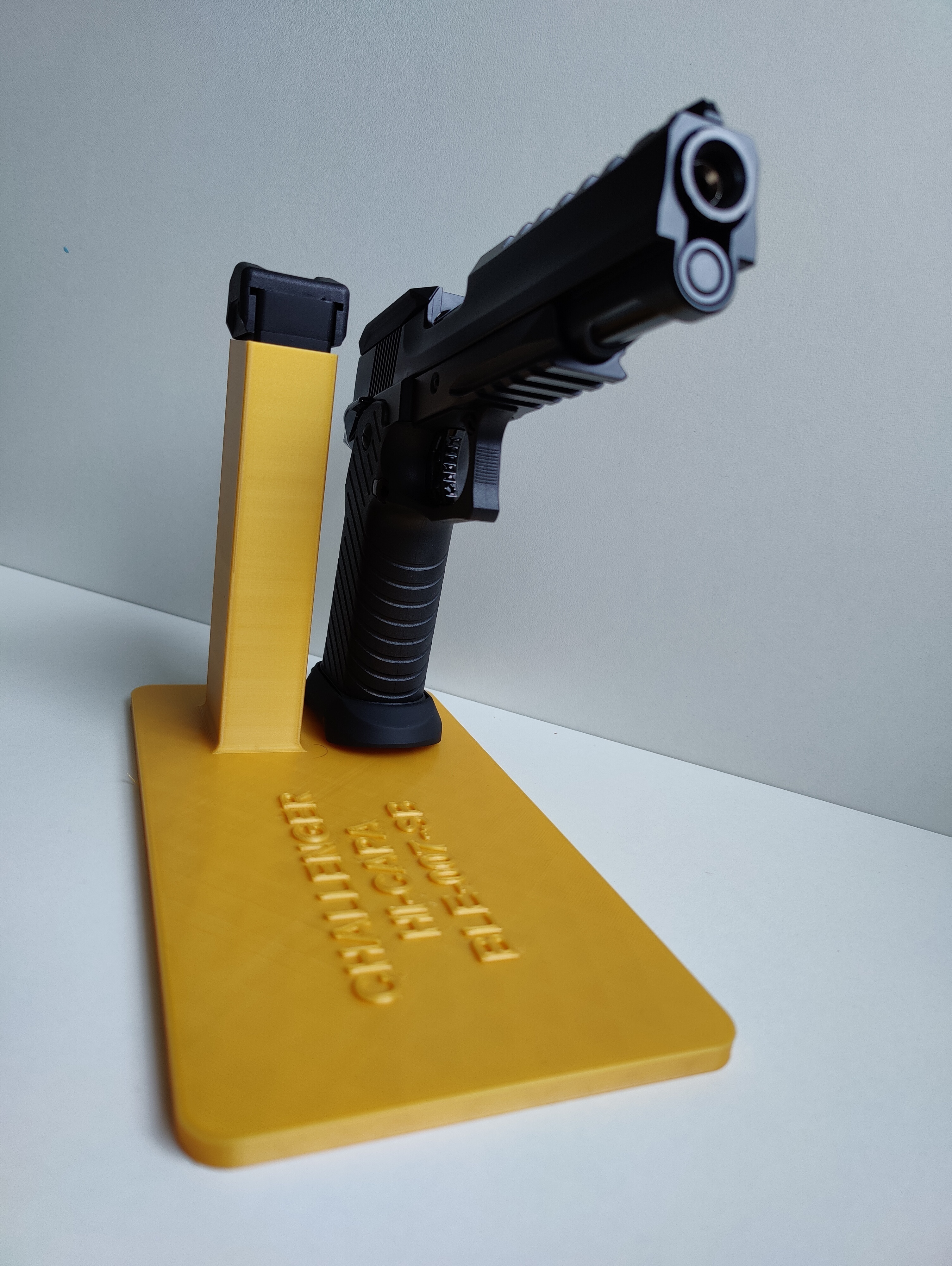 3D Print Support Pistolet Hi-Capa Black - Blowback Shop Sàrl