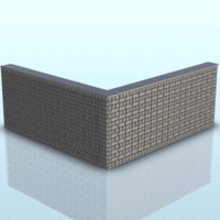 Small Brick wall modular system 3D Printing 466325
