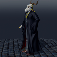 Small Figure Elias Ainsworth from The Ancient Magus Bride 3D Printing 466460