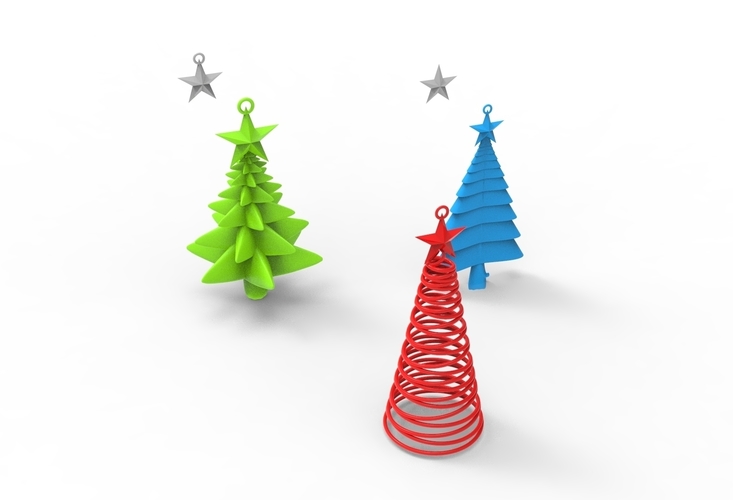 Christmas trees 3D Print 466514