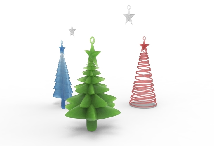 Christmas trees 3D Print 466519