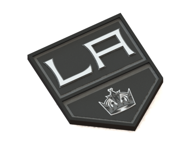 Los Angeles Kings logo 3D Print 46664