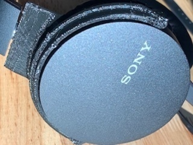 repair sony mdr-xb550 headphones below the pivot