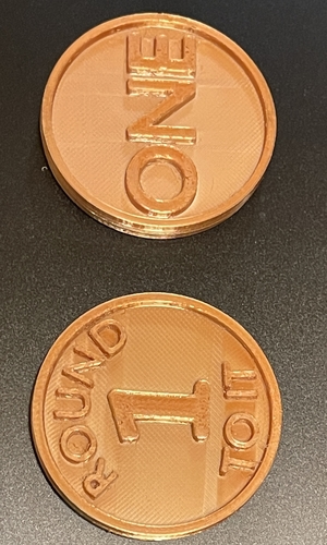 Round-To-It Coin