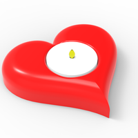 Heart Candle Holder - Thumbnail 1