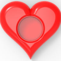 Heart Candle Holder - Thumbnail 3