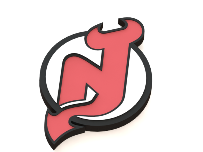 New Jersey Devils logo 3D Print 46681