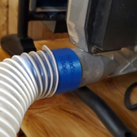 2 1/2" Dust Hose Screw End Quick Coupler for Left-Hand Threaded - Thumbnail 3