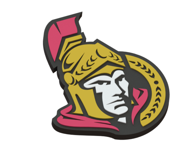 Ottawa Senators logo 3D Print 46688