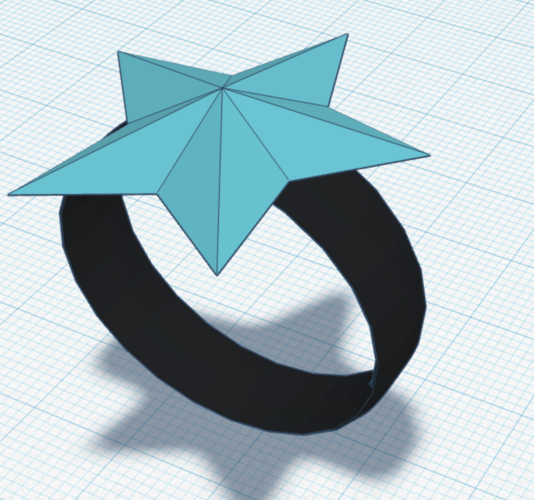 Star Ring 3D Print 466889