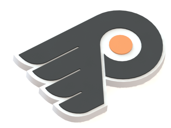 Philadelphia Flyers logo 3D Print 46691