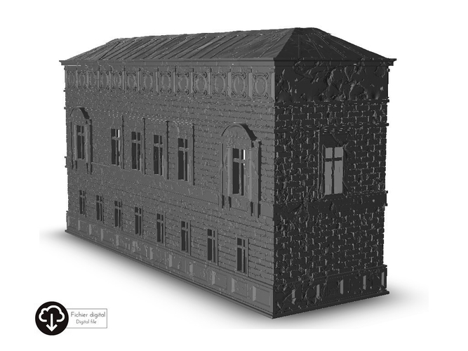 Baroque building 6 3D Print 466988