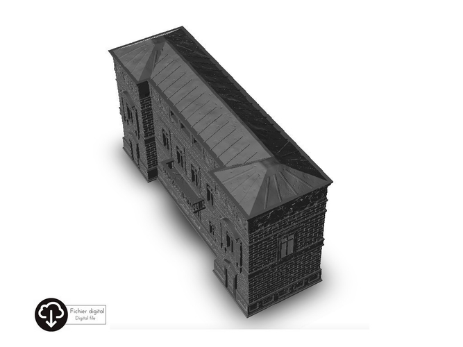 Baroque building 6 3D Print 466990