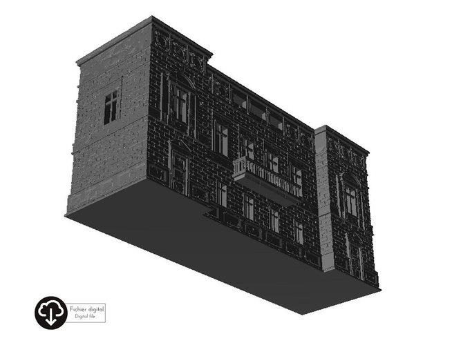 Baroque building 6 3D Print 466991