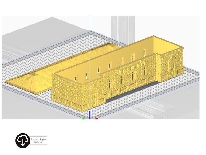 Baroque building 6 3D Print 466992