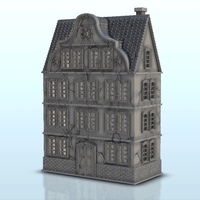 Small Baroque building 8 3D Printing 467000