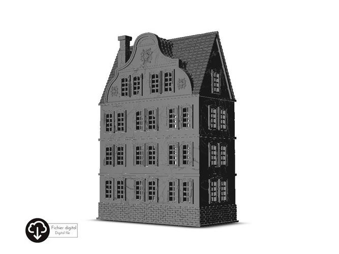 Baroque building 8 3D Print 467001