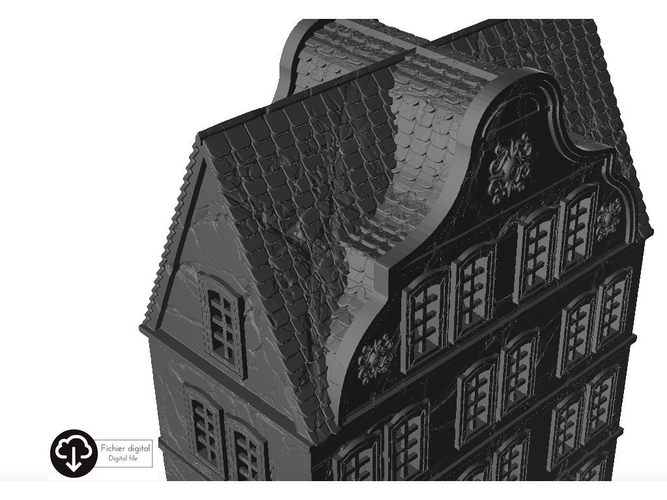 Baroque building 8 3D Print 467002