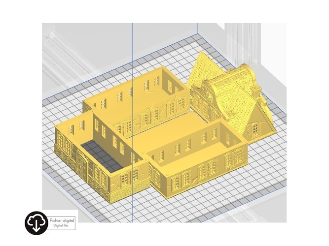 Baroque building 8 3D Print 467004