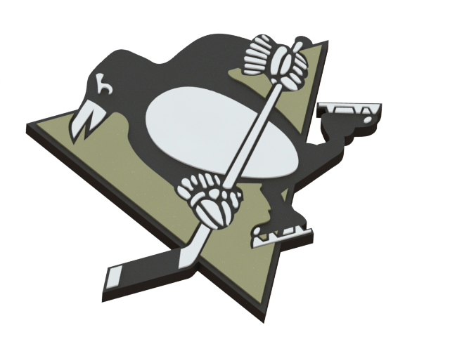 Hockey Uniform Pittsburgh Penguins 3D model