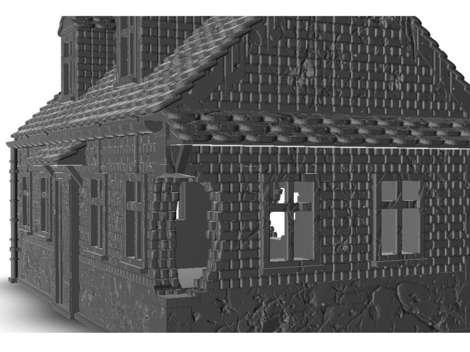 House in ruins 13 3D Print 467040