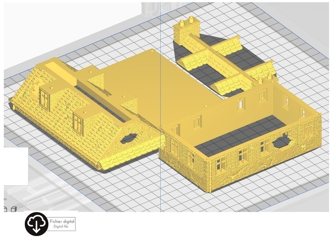 House in ruins 13 3D Print 467042