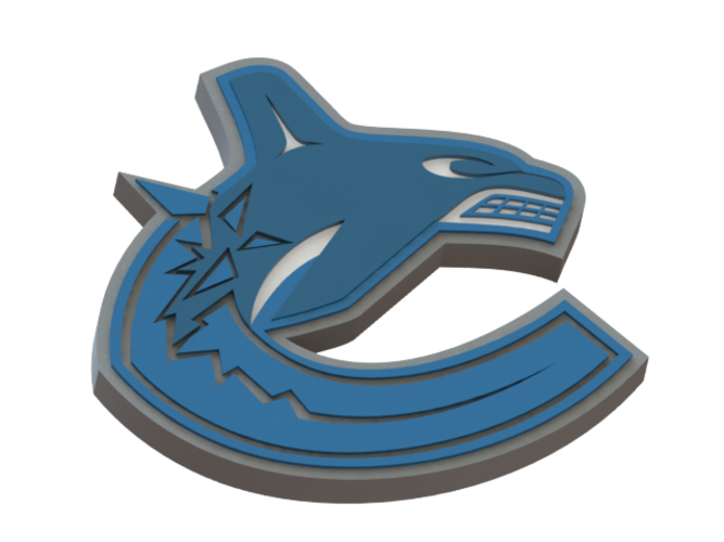 Vancouver Canucks logo 3D Print 46714