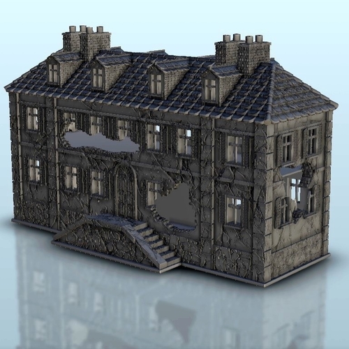 Building in ruins 17 3D Print 467161