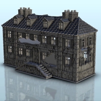 Small Building in ruins 17 3D Printing 467161