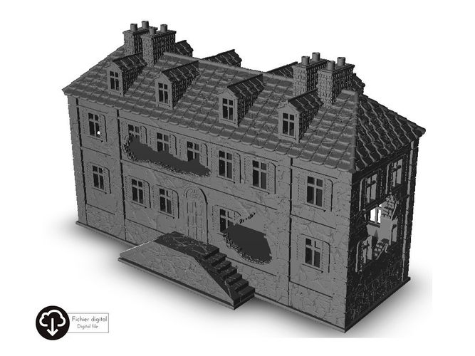 Building in ruins 17 3D Print 467162
