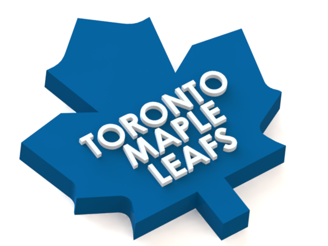 3D Printed Toronto Maple Leafs logo by Ryšard Poplavskij ...