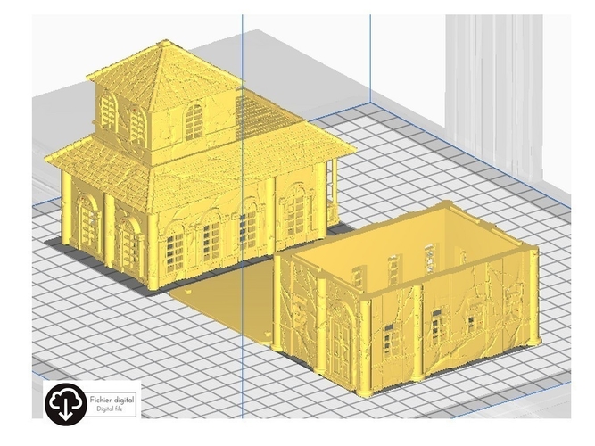 Palace with balcon 22 3D Print 467202